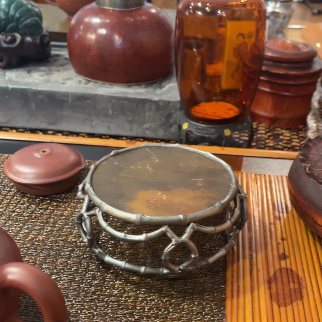茶壶紫砂石头壶承