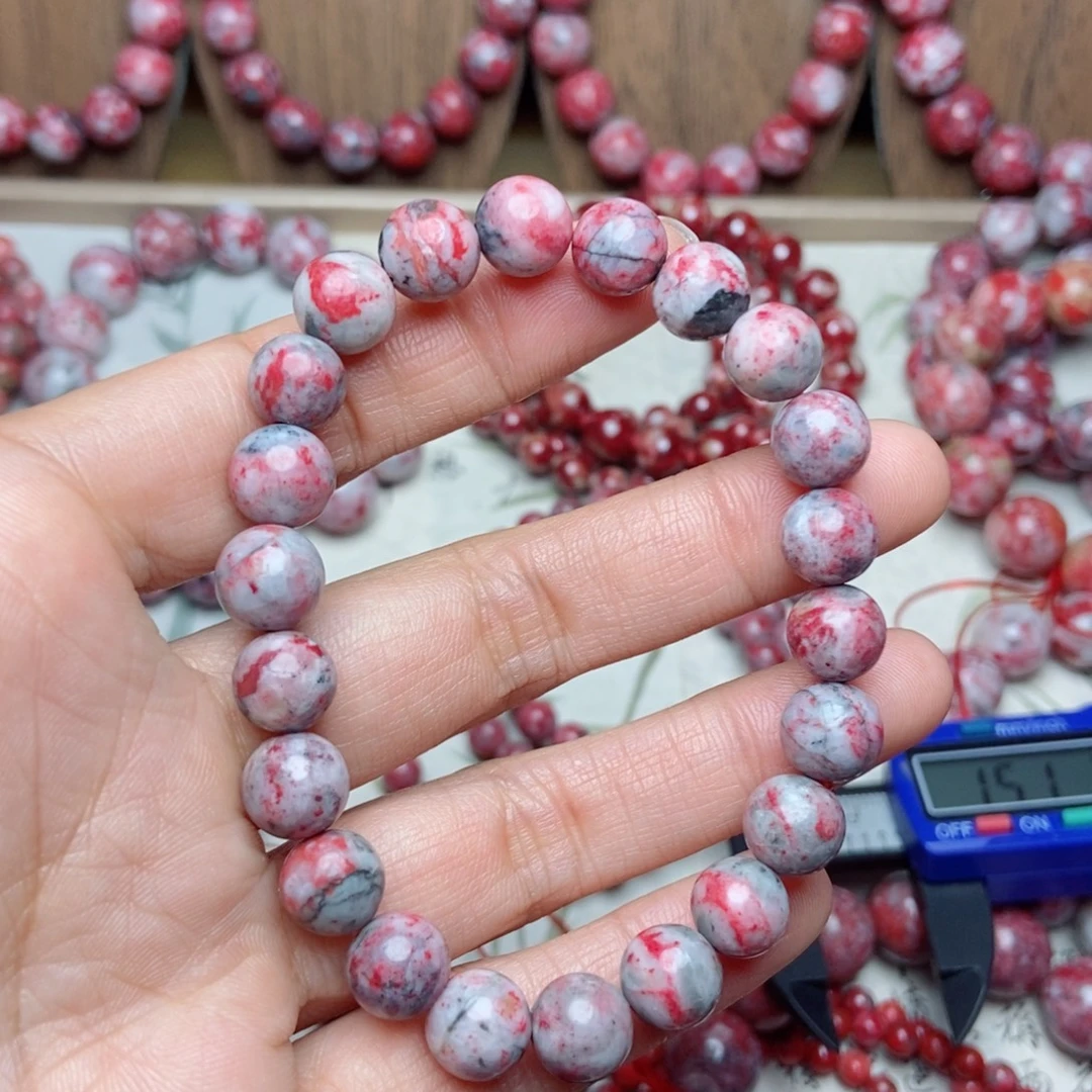 天然辰砂朱砂原石卡9