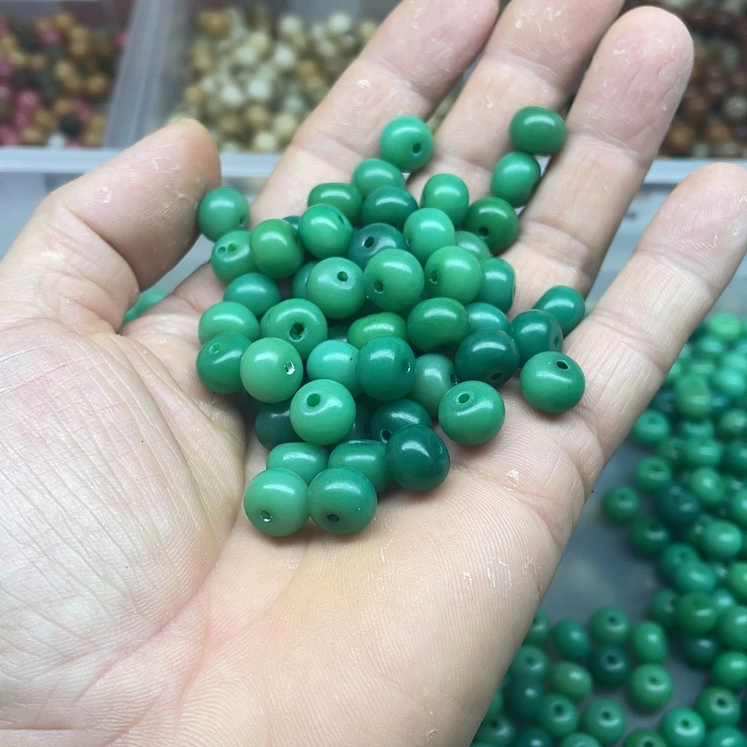 白玉菩提吊坠10绿苹果100颗➕灯牌宠100颗
