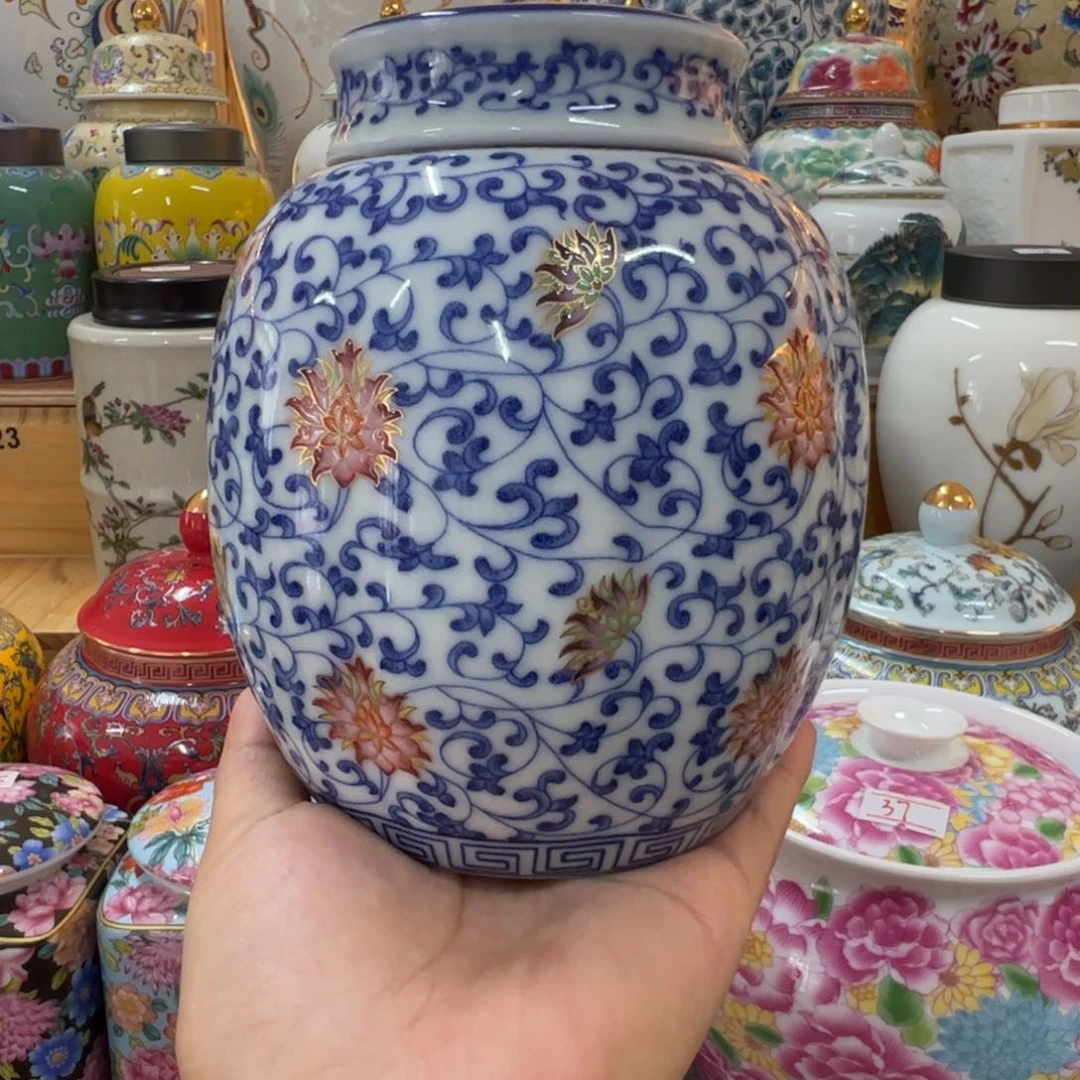 高端家用陶瓷茶叶罐