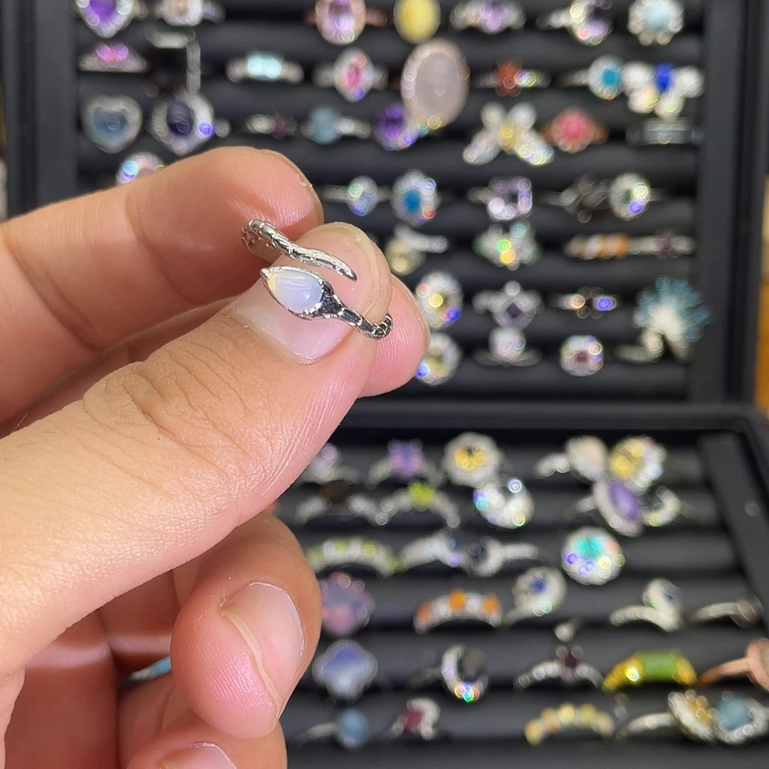 紫晶珠宝半成品未镶嵌