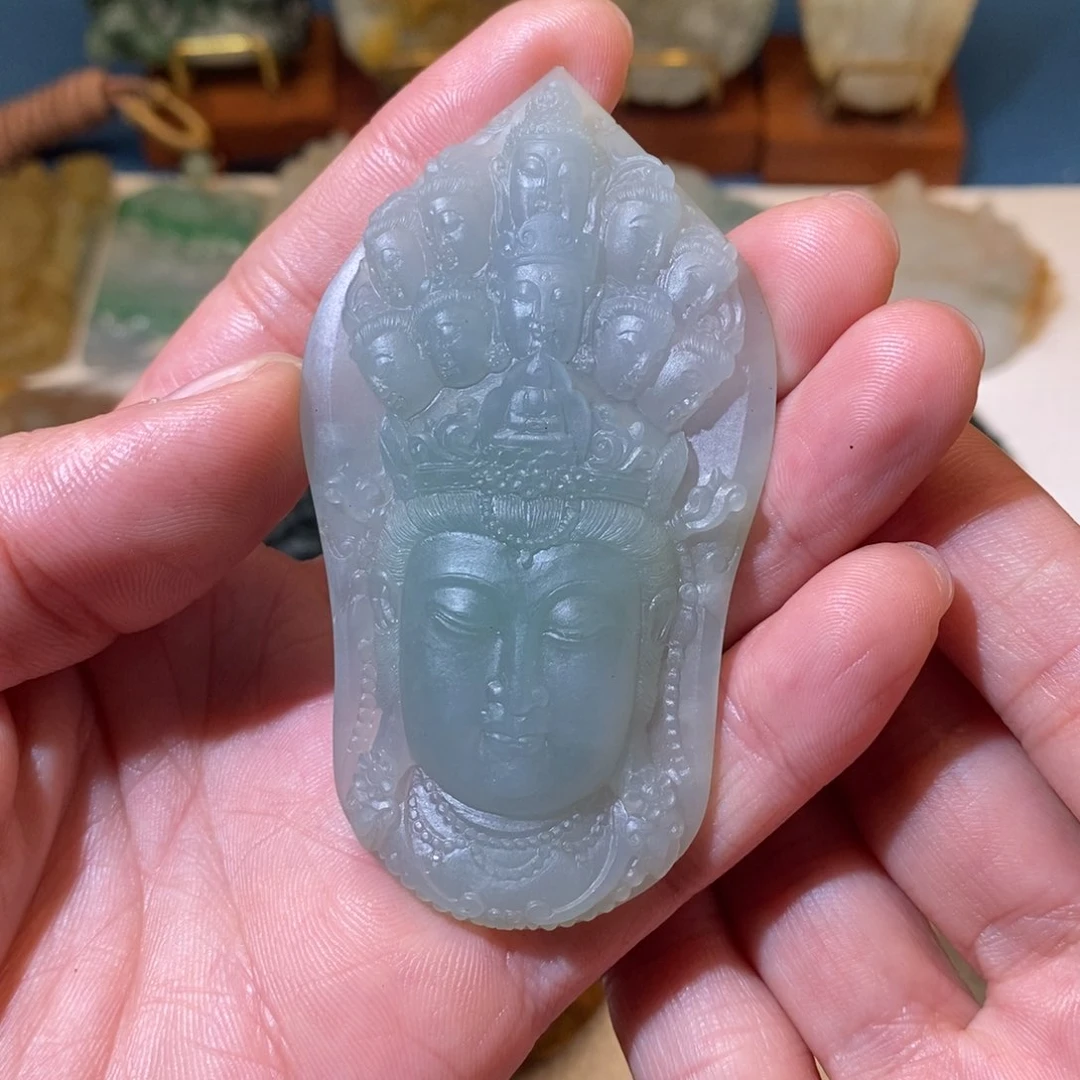 未镶嵌定制翡翠山**牧天然翡翠