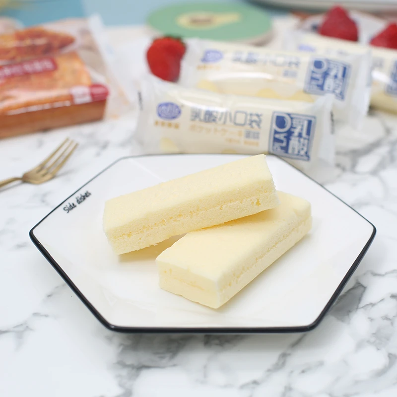 乳酸小口袋蛋糕独立包装即食小面包蛋糕休闲零食健康早餐解馋零食