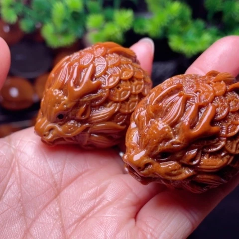【闪购商品】手串/手链橄榄核37左右金币龙龟手球