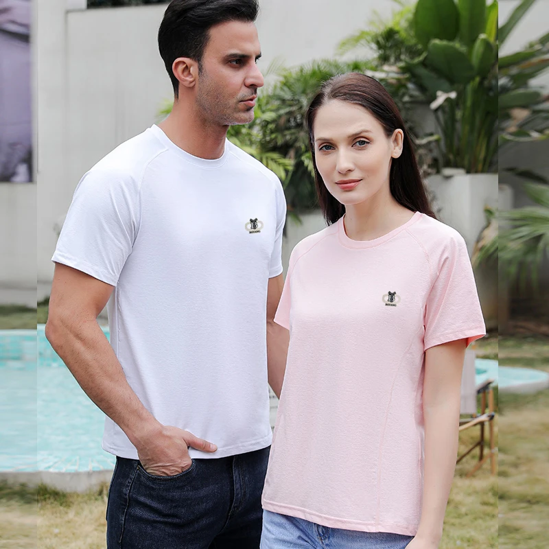 【7A抗菌】迪桑棉感速干衣男女款防蚊防晒短袖t恤速干衣女款