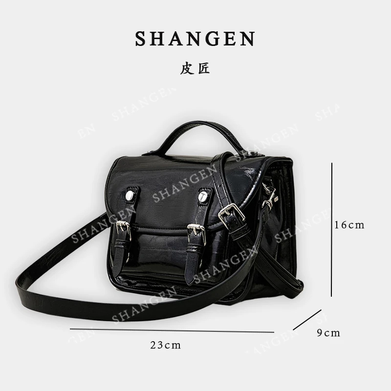 【尚恩CC】SK-82802-黑色-轻奢时尚女士新款手提单肩斜挎包