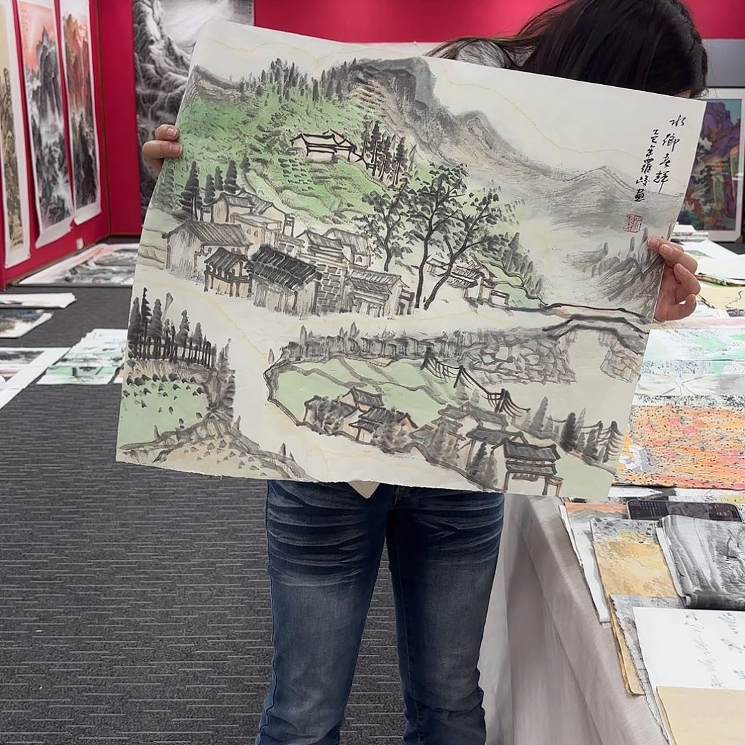 国画国画作品纯手绘