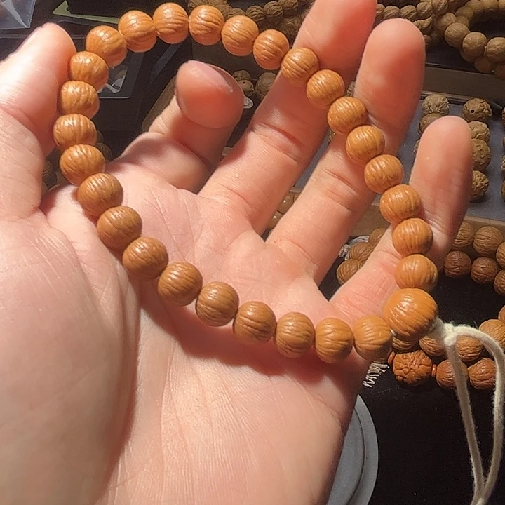 D***宝手串猴头核桃10+同尺土豪手持全品无瑕