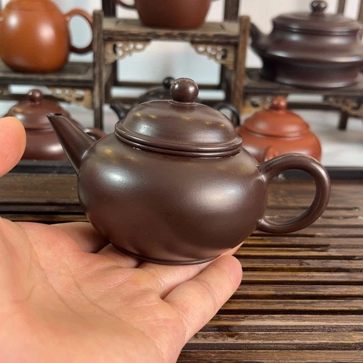 原矿紫砂手工制作