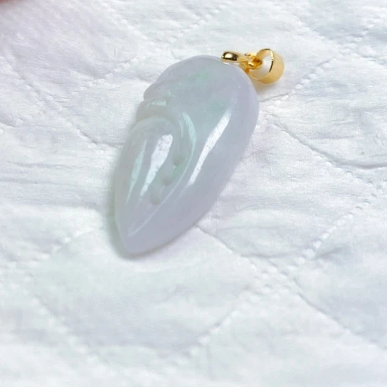 翡翠颈饰未镶嵌释*吊坠