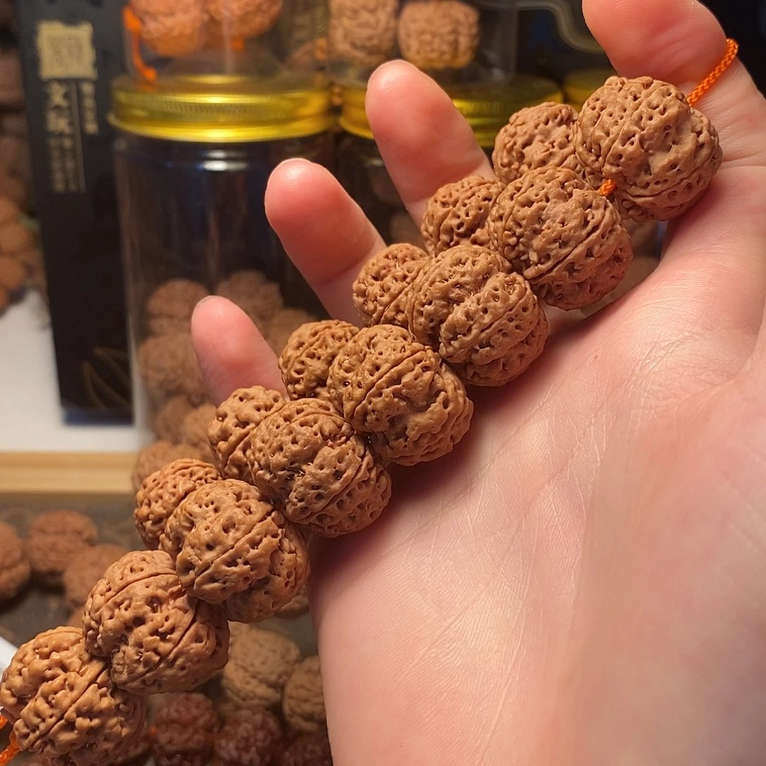 D***。金刚菩提手串23天宫梅花超头