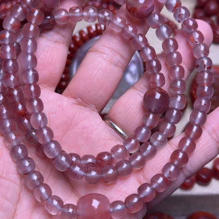 南红玛瑙未镶嵌手链108