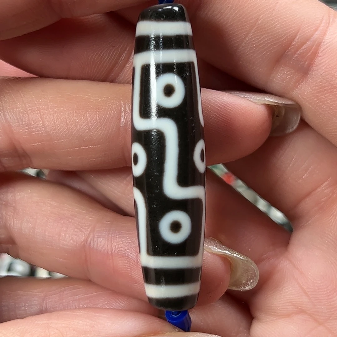 玛瑙/玉髓未镶嵌珠宝半成品聚缘折线九眼