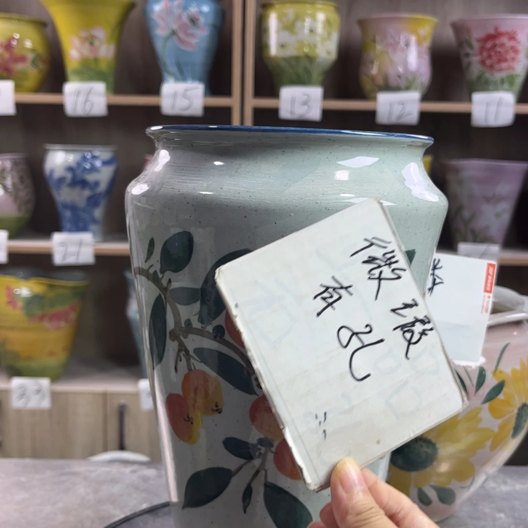 景德镇陶瓷花盆花盆