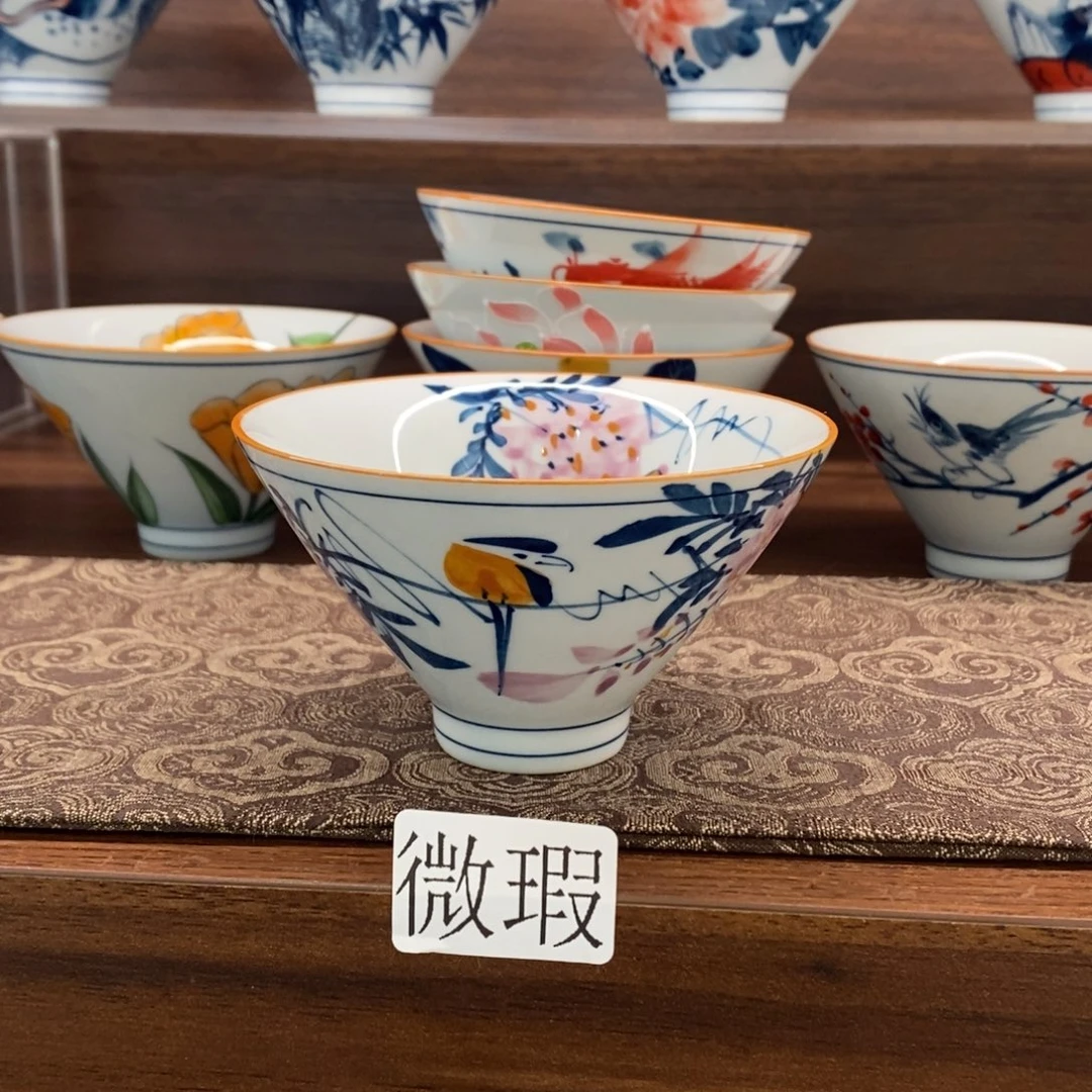 釉下彩手工绘制手工绘制