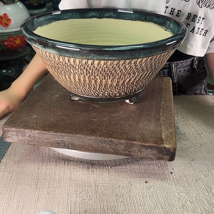 泳坤堂石湾盆陶瓷