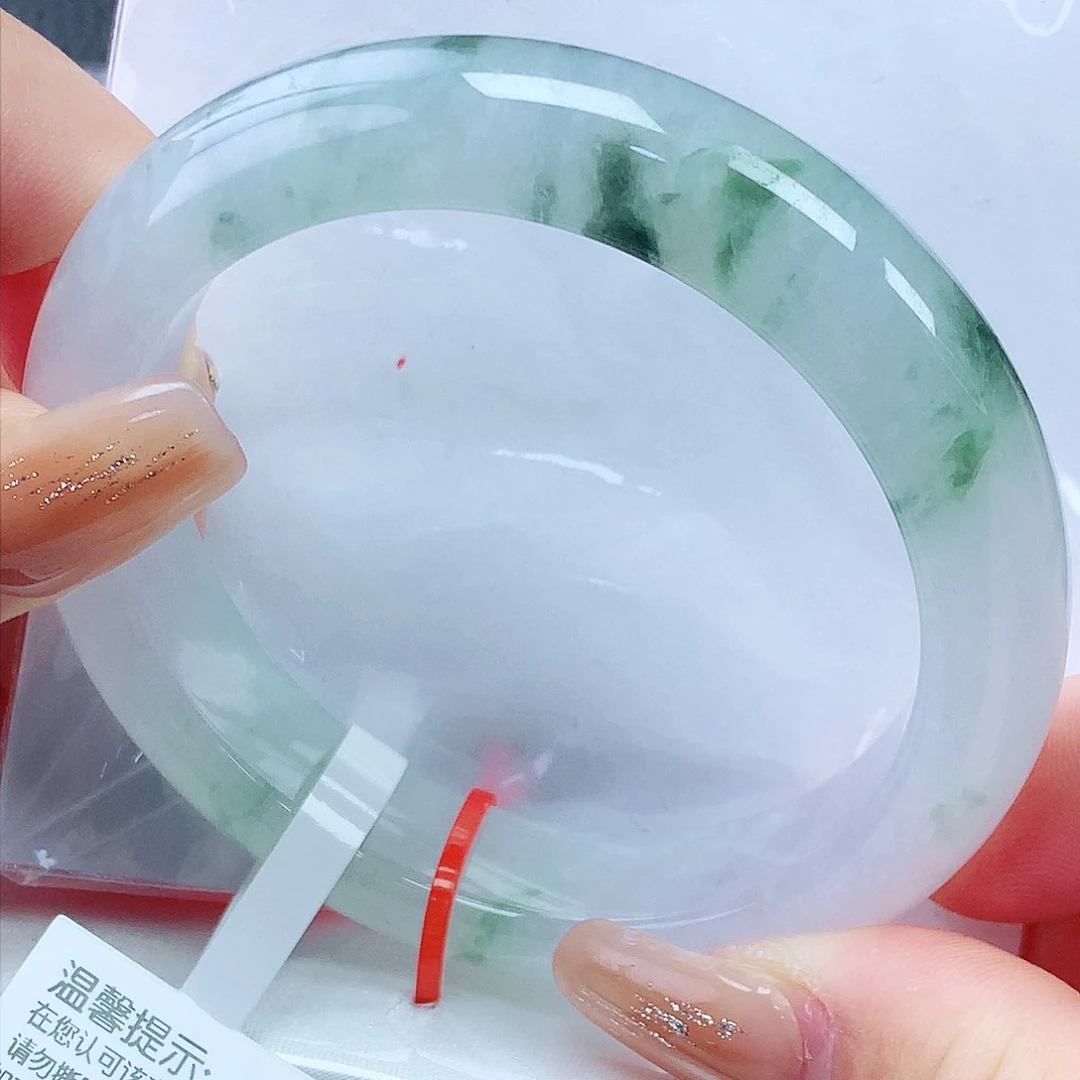 未镶嵌手镯翡翠56圈