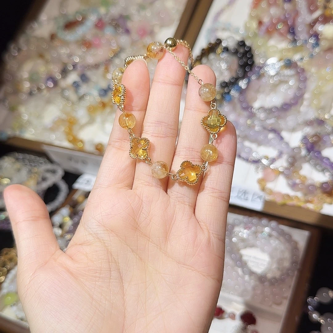 水晶合金手链水晶