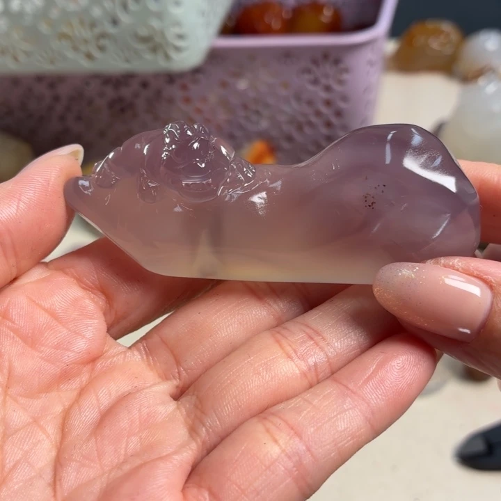 玛瑙/玉髓未镶嵌吊坠(不含链)