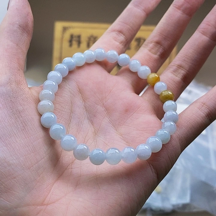 未镶嵌手串翡翠天然