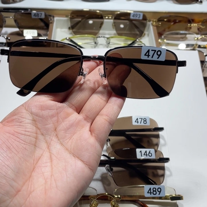 半框茶水晶深茶色 479