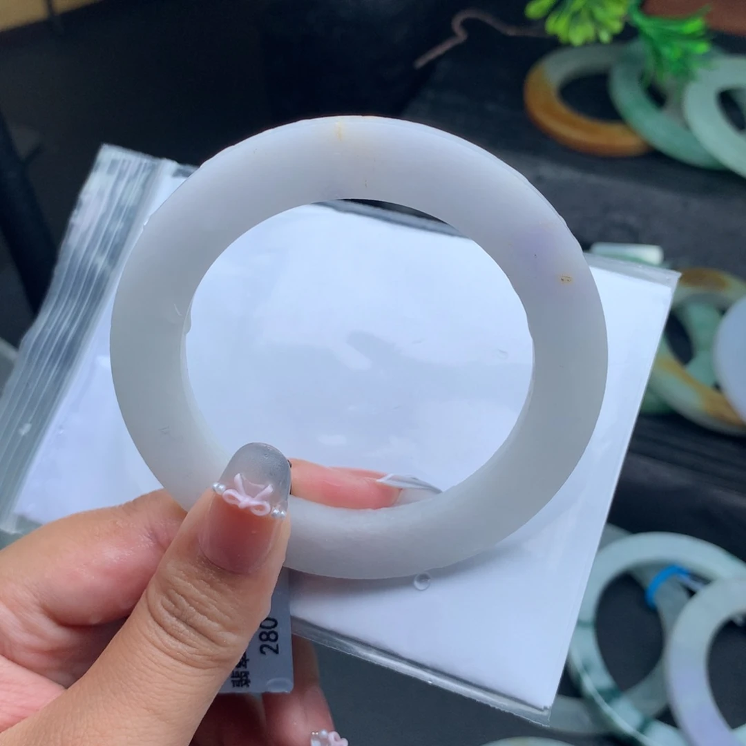 定制翡翠翡翠手镯54-63未镶嵌