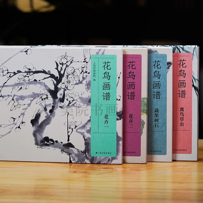 花鸟画谱全套精讲视频抖音课堂学习国画入门初学