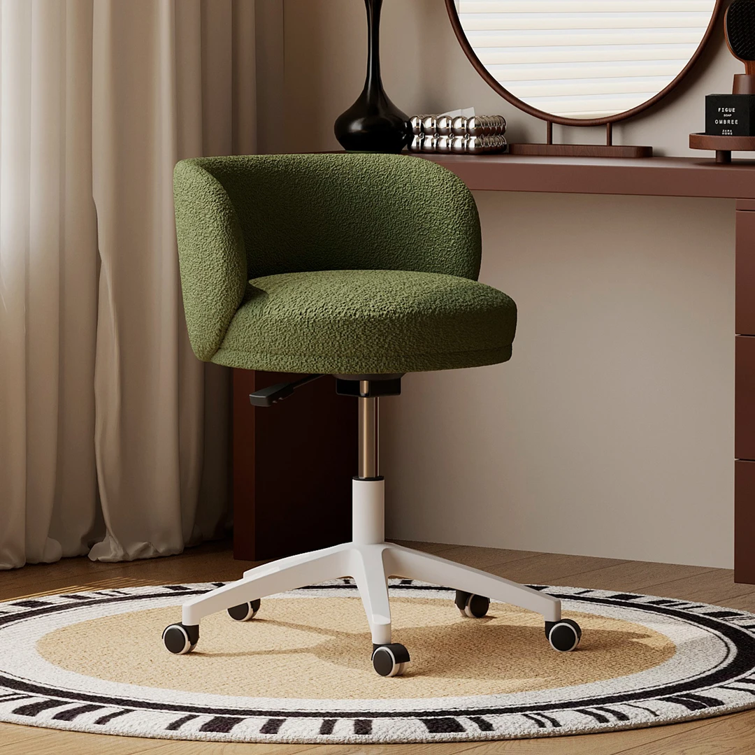 可移动升降旋转化妆椅轻奢高级感卧室梳妆凳简约网红不占地化妆凳