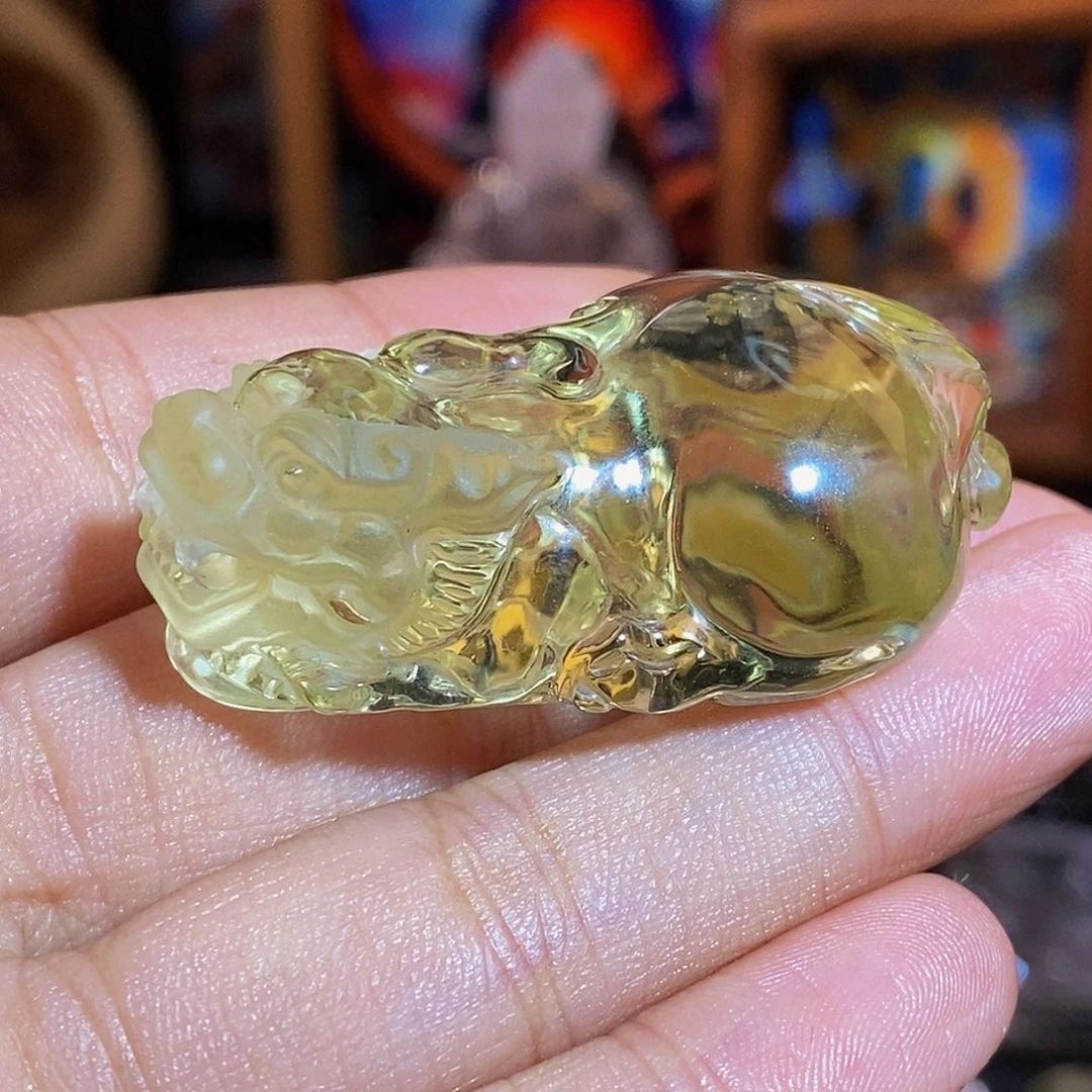 水晶未镶嵌颈饰吊坠