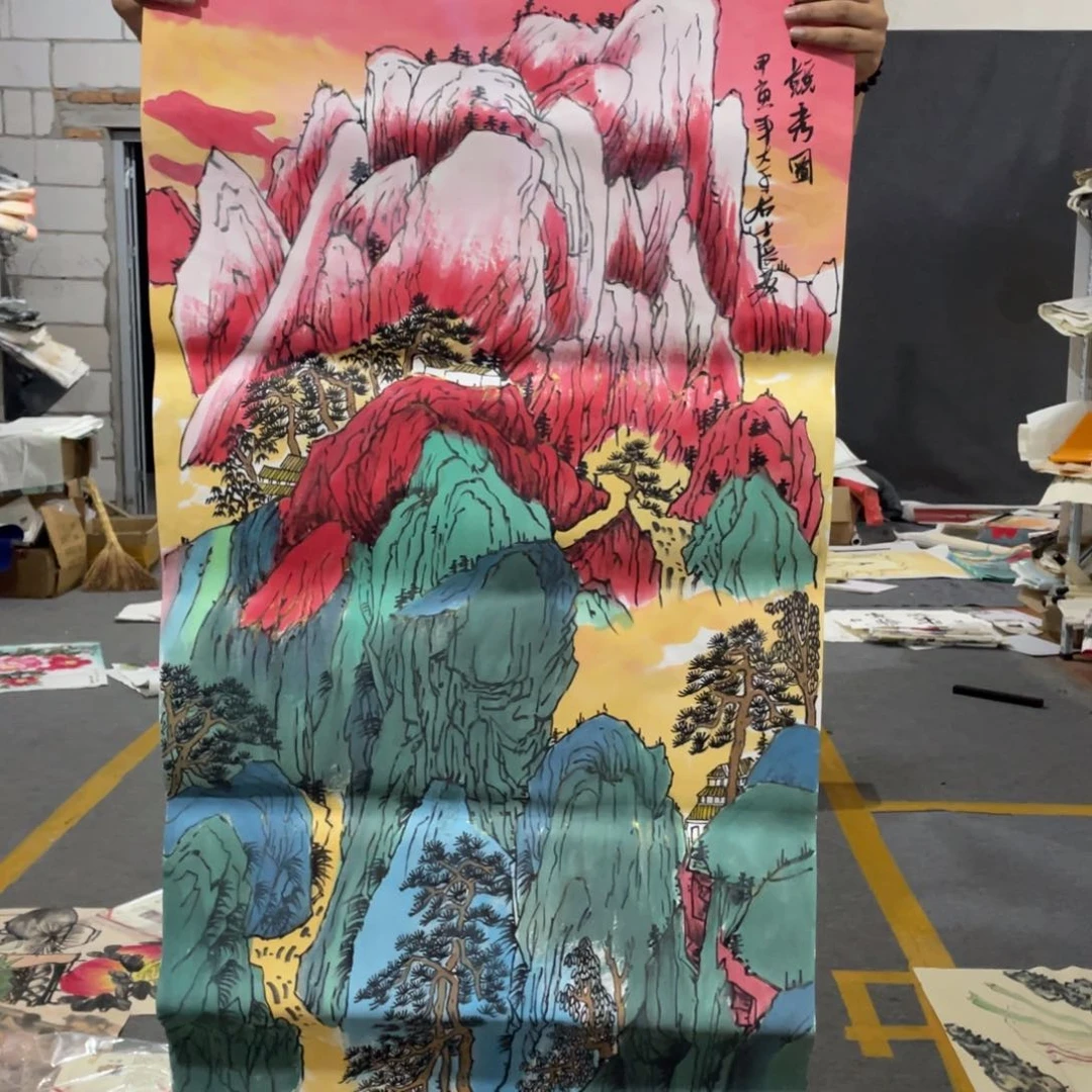 年画画作品欣赏作品鉴赏
