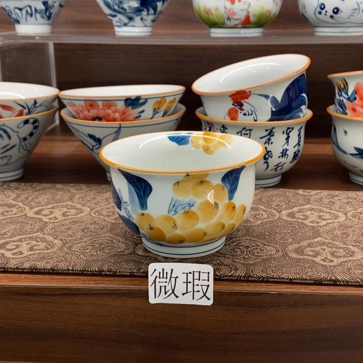 釉下老陶泥手工绘制