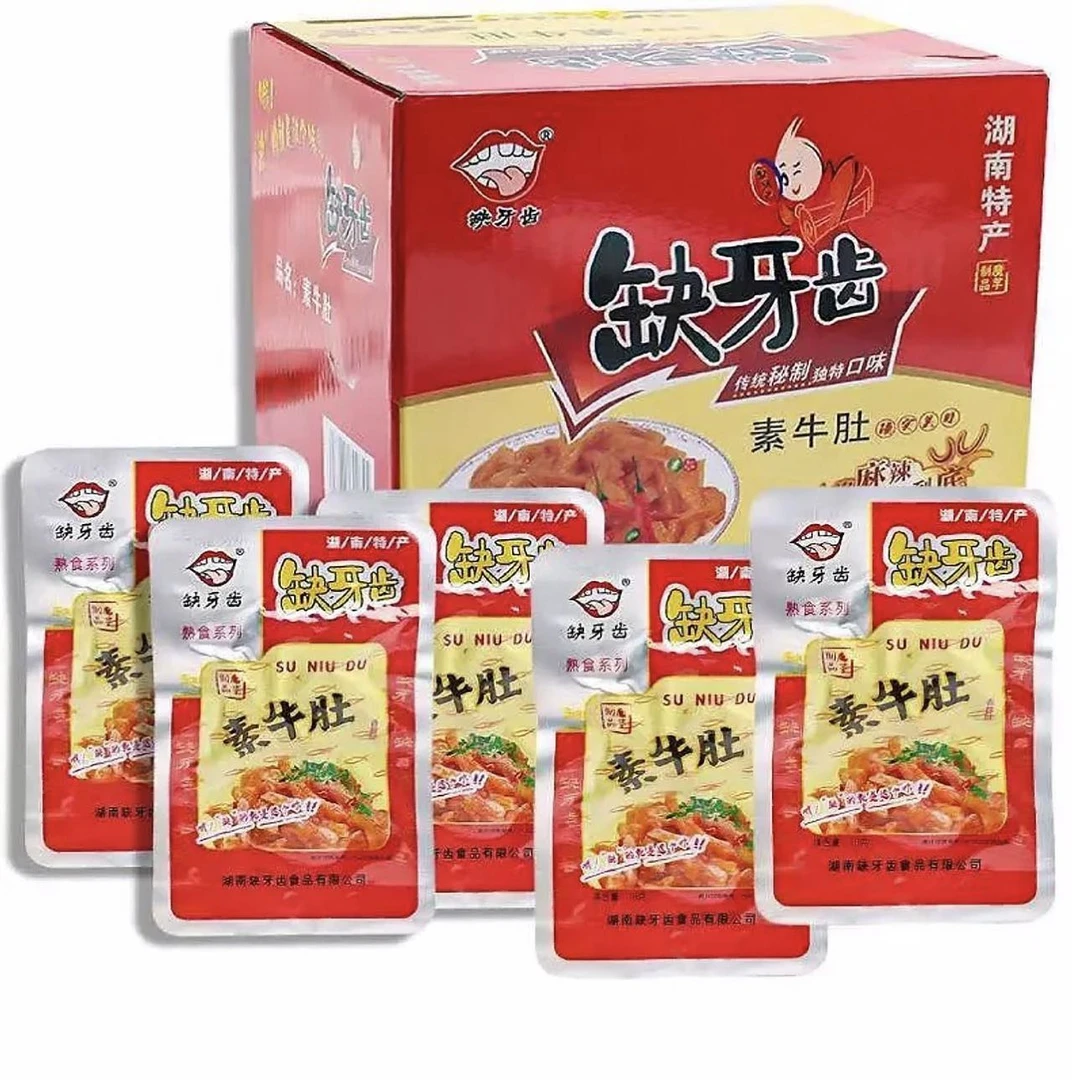 【对对碰】缺牙齿鲜香劲辣即食魔芋爽素牛肚休闲解馋小零食