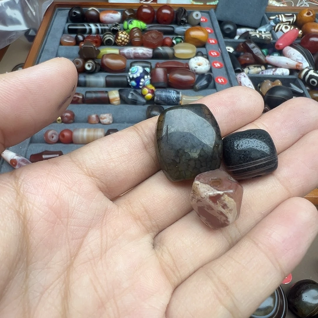 玛瑙/玉髓合金珠宝半成品