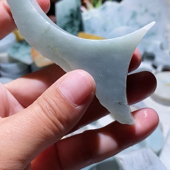翡翠散珠边角料90