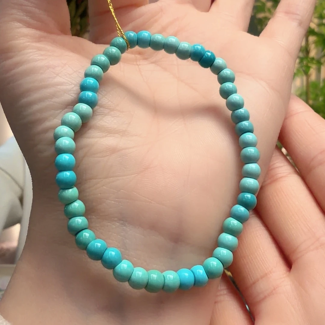 绿松石未镶嵌颈饰