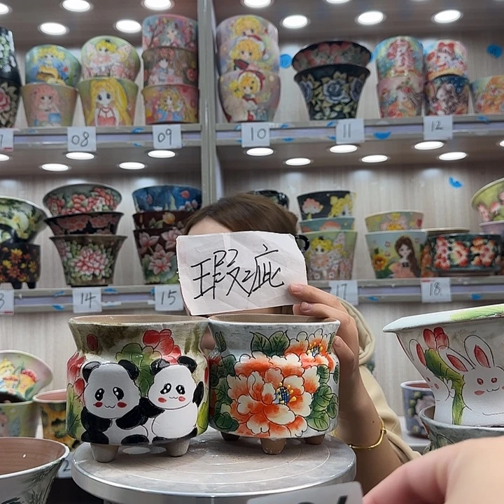 花盆紫砂瑕疵瑕疵686