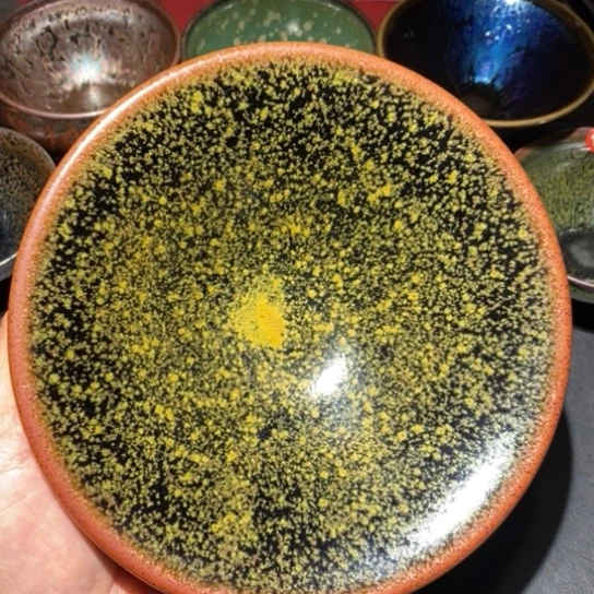 茶盏建盏主人杯茶壶盖碗品茗杯45