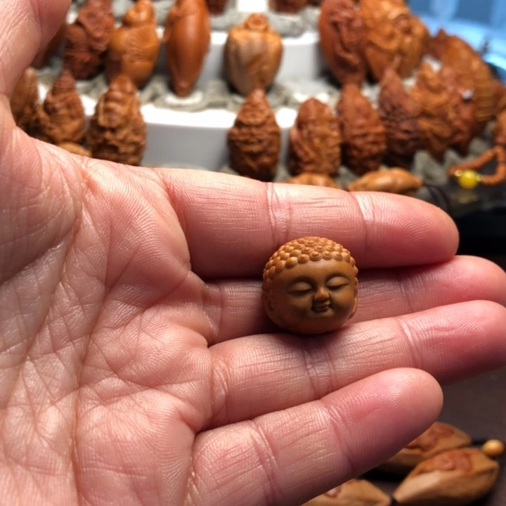M***_橄榄核吊坠橄榄核雕刻的单子