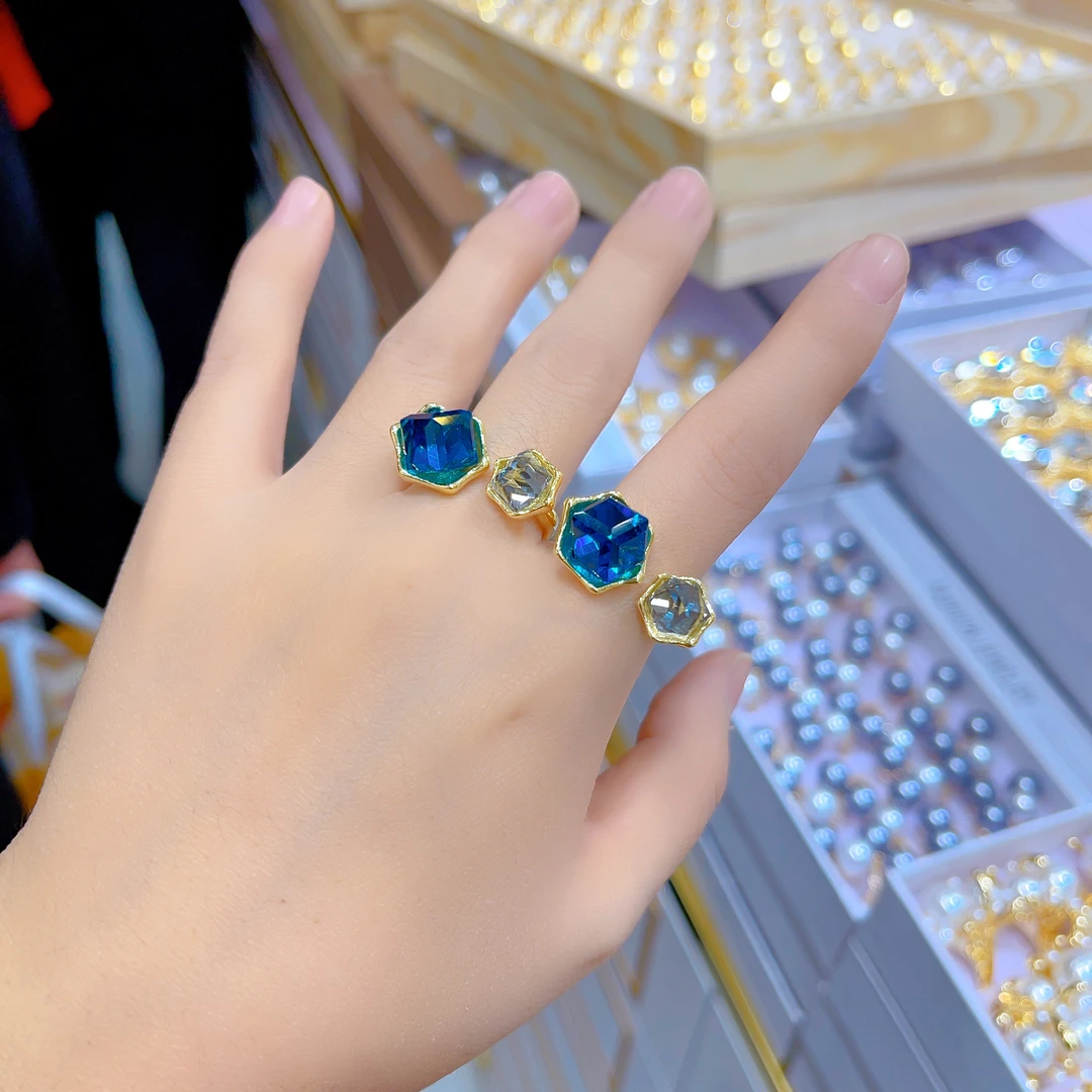 钛钢戒指 439新款戒指爆款白搭时尚金色