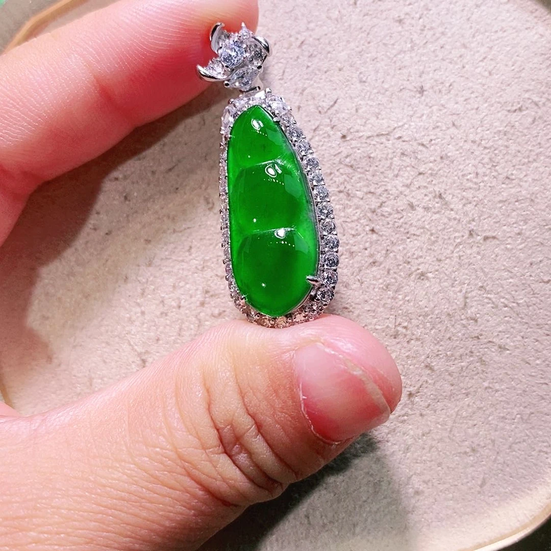 【闪购商品】翡翠挂件未镶嵌裸石