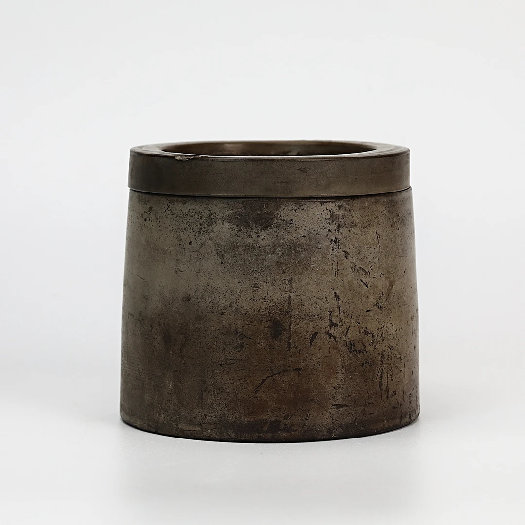 1525清晚期·澄泥蟋蟀罐