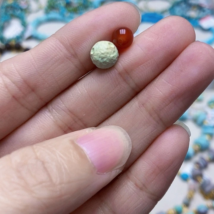 南红玛瑙未镶嵌挂件4