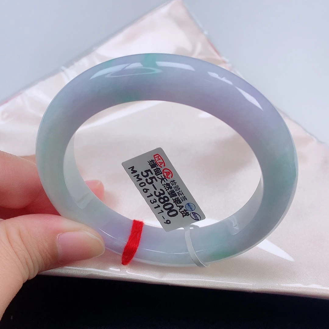 未镶嵌手镯翡翠55正圈