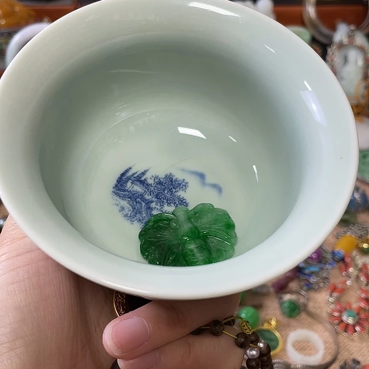 青***）杯精美雕刻物件物件