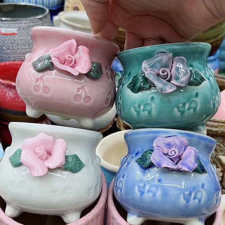 多肉绿植陶瓷花盆