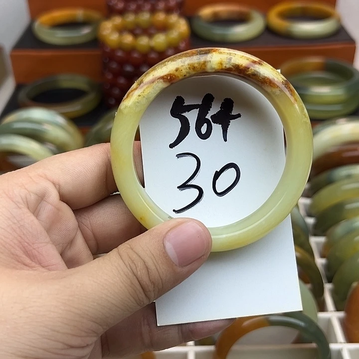 蛇纹石玉合金手镯