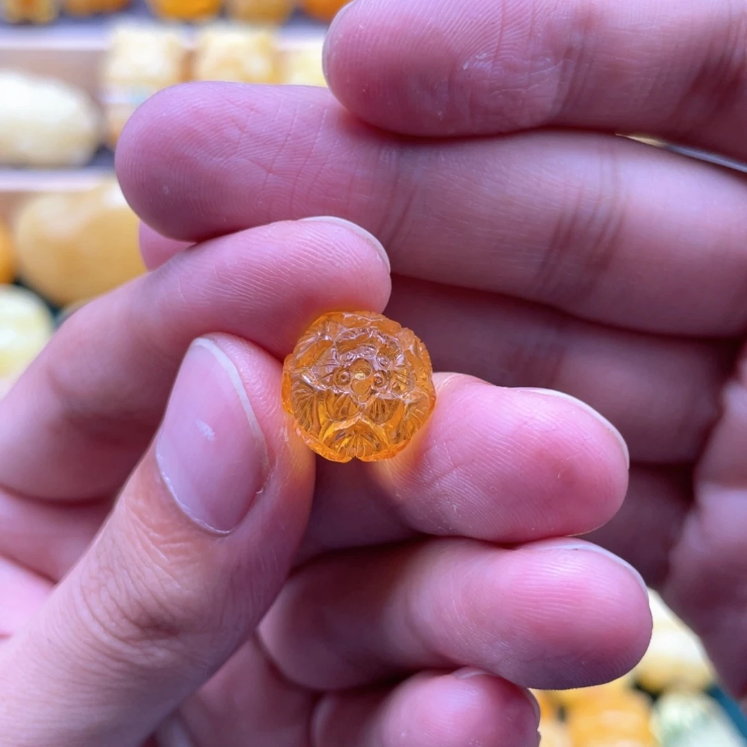 琥珀未镶嵌裸石蜜蜡