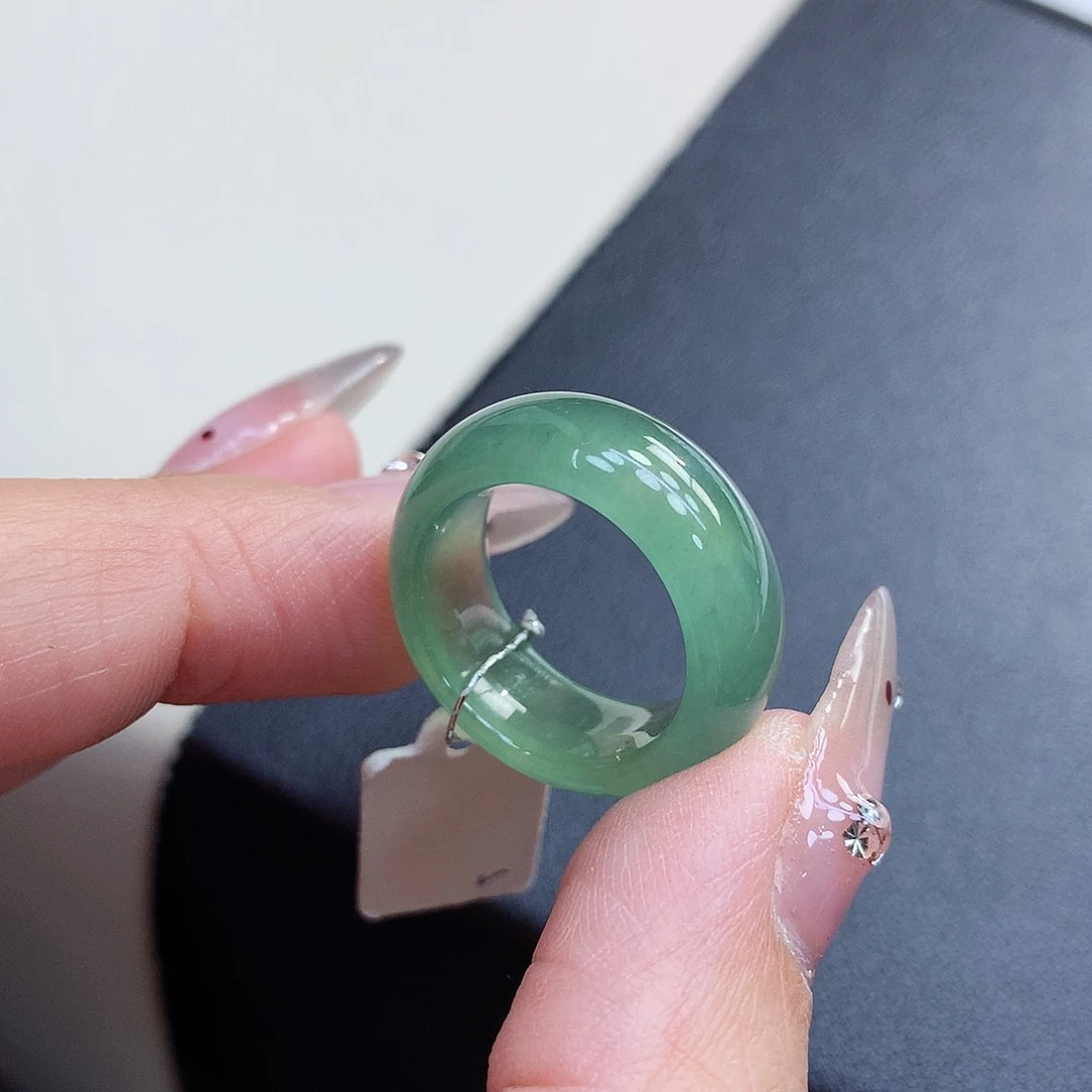 翡翠戒指未镶嵌14-15号