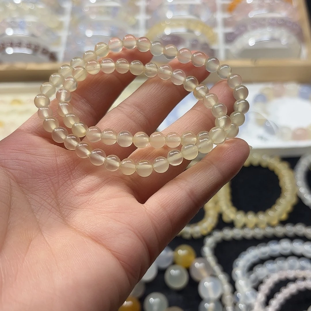 玛瑙/玉髓未镶嵌手链