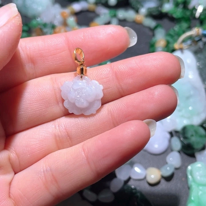 【闪购商品】翡翠颈饰未镶嵌肆*天然翡翠